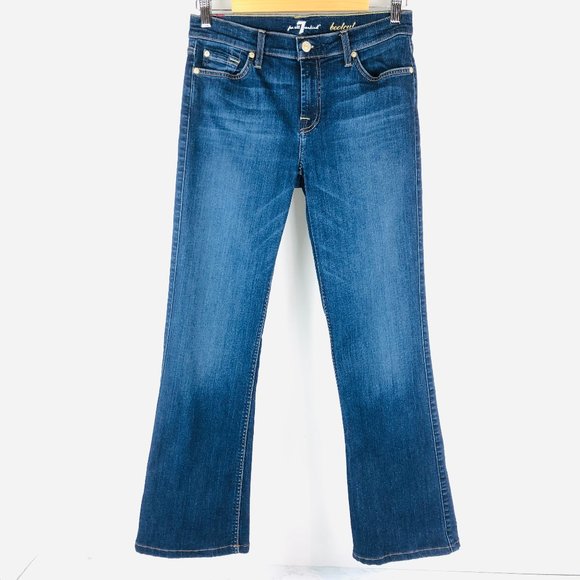 7 For All Mankind Denim - 7 For All Mankind Bootcut High Rise Jean 28